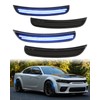 PWOBVZ Blue LED Side Marker Lights for Dodge Charger 2015