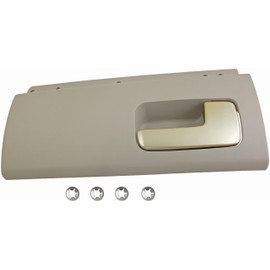 Dorman 80477 Rear Passenger Side Interior Door Handle for Select Lincoln Models, Beige and Chrome