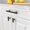 10 Pack 4 Inch(102mm) Champagne Bronze and Matte Black Kitchen