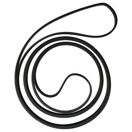 vhbw V-belt replacement for 421001677200, 27236, 40001012, 1930 PH 7, 41006470700608, 346774 for tumble dryers - 193 cm, black