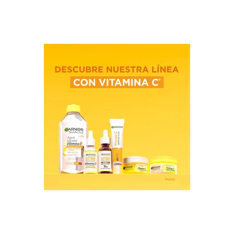 Crema Ojos Garnier Express Aclara 15ml Vitamina C