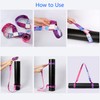 Yoga Mat Strap, Adjustable Nylon Carrier for Yoga Mat, Strong