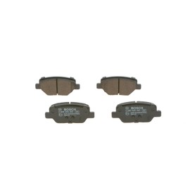 Bosch BP1766 Brake Pads - Rear Axle - ECE-R90 Certification - Four Brake Pads per Set
