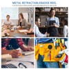 pasezenn 2 Pack 35" Steel Wire Heavy Duty Retractable Pull
