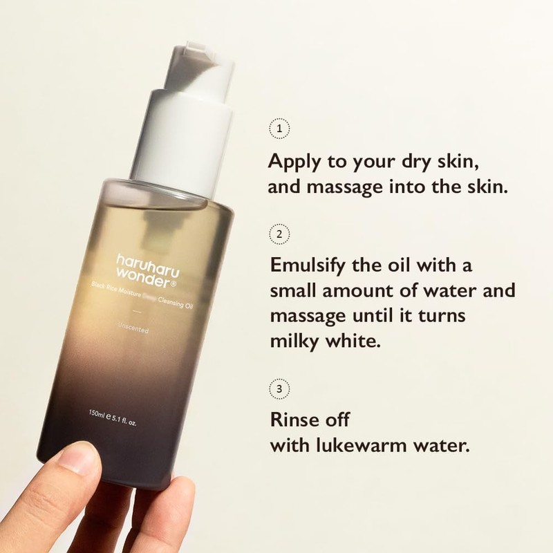 haruharu wonder [haruharu wonder]Black Rice Deep Cleansing Oil 150ml
