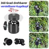 LEOSPABO Set of 3 Metal Wildlife Camera Mounts, 360° Swivelling