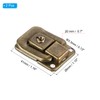 PATIKIL Suitcase Lock Hasp 1.6" x 1.10",2Pcs Iron Toggle Catch
