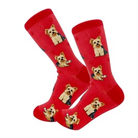 Pet Lover Socks - Fun - All Season - One Size Fits Most - For Women And Men – Dog Gifts (Yorkie Gifts - Socks)