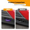 Hoolcar Tow Hook Covers Front Bumper Tow Hook Rubber Sleeve