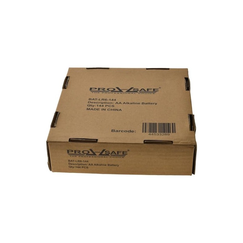 PRO-SAFE 144 Pack Size AA Industrial Alkaline Batteries