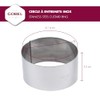 Gobel 865.110 - Molde Pasticceria Rotondo (Acciaio Inox)