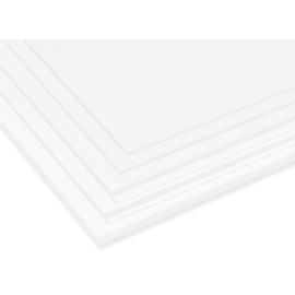 Modulor Acrylic Glass GS Transparent Colourless, Versatile Acrylic Glass Panel for Lighting Objects and Lighting Purposes, 8 mm Thick Transparent Acrylic Gas Sheet in 12 x 25 cm