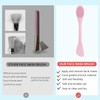 Pore Scrubber, Double-End Silicone Face Mask Brush Silicone Face Scrubber,