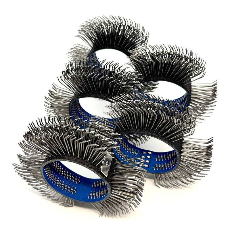 Metal Blaster Clearing/Abrasive Wire Wheel Belts/ Grinder Replacement Coarse Brush/