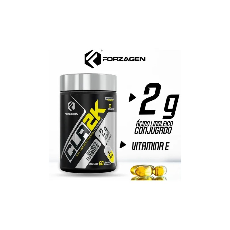 Forzagen Cla-2k 60 Caps Con Vitamina E Y Ácido Linoleico