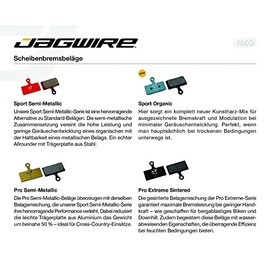 Jagwire Sport Organic Disc Brake Pad - Magura (MT7)