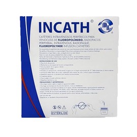Catéter para Venoclisis 24G Radiopaco, 17–24 mm, con Aguja, Fluoropolímeros/Poliuretano, Uso Médico, Caja con 50 Piezas