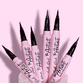 L.A. Girl The Artist Brush Pen Eyeliner, Inky Black GLE740
