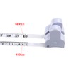 2 Pcs Retractable Body Tape Measure, 150 cm Automatic Telescopic