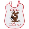 PASSAPAROLA Adult Bib / Bib for Seniors Funny Funny Funny