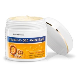 Sanct Bernhard Q10 Royal Jelly Cream with Vitamin E, Coenzyme Q10, Royal Jelly, Jojoba Oil, Honey 100 ml