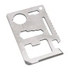 ASR Outdoor EDC Multi-function Utility Survival Credit Card Tool Silver