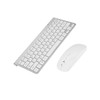 Slim 2.4GHz Wireless Keyboard and Mouse Kit for Desktop Laptop