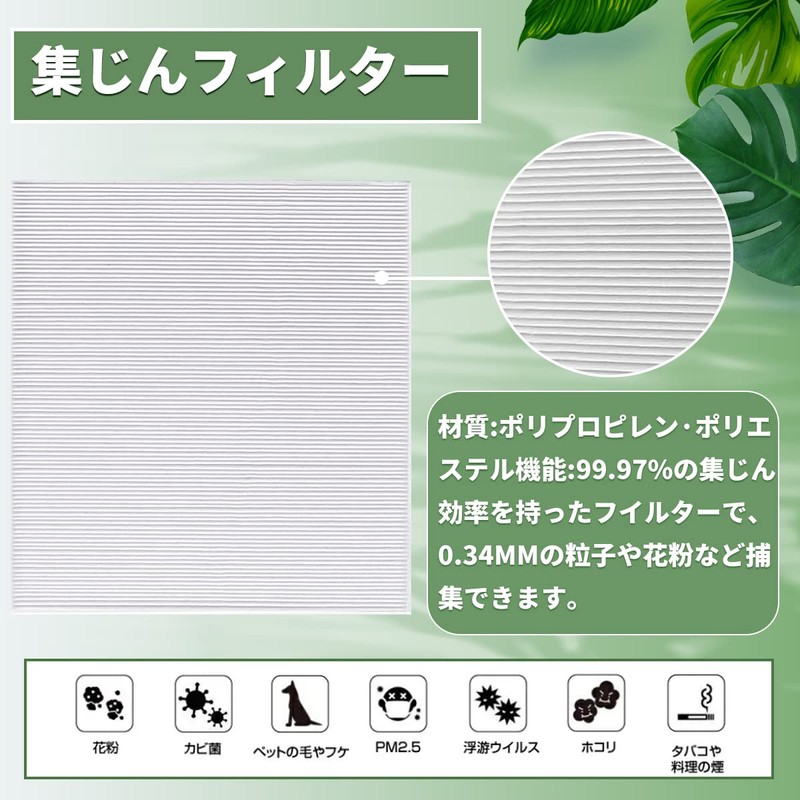 AC-FT06 (1 Set) HEPA Dust Collection Filter (1) & Activated