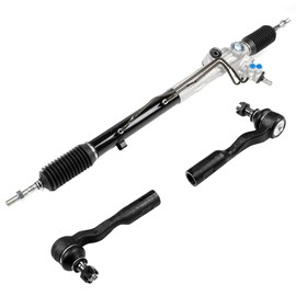 SCITOO Power Steering Rack and Pinion Assembly with Tie Rod End ES80382 For Toyota Sequoia 2003-2007, For Toyota Tundra 2003-2006