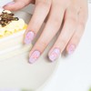 2pcs Transparent Flower Nail Molds, Silicone 3D Flowers Nail Charm