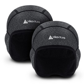 Hikenture Winter Skull Cap Helmet Liner for Men Women Thermal Cycling Hat Running Beanie Under Helmet (Grey 2)