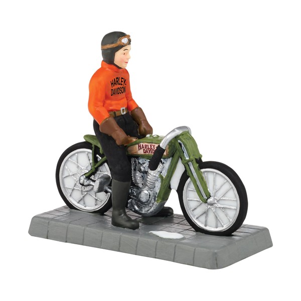 Department 56 Christmas in the City Village Otto Walker H-D Champion Accessory, 2.56 inch
