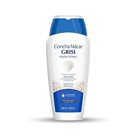 Crema corporal Grisi concha nácar aclarante 400 ml, empaque puede variar