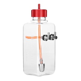 RC Fuel Tank, Fuel Bottle for RC Airplane Model Transparent Plastic Tank for for Remote Control Model Remote Control Model Accessory(300ml(15-26cc))