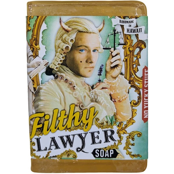 FILTHYFARMGIRL.COM Filthy Lawyer All Natural Mint Ravintsara Soap Bar, Yellow