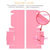 Lmuze Small Pink Shipping Boxes for Small Business Pack of