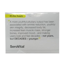 Serovital Renewal Complex - Reverse The Signs of Aging - Clinically Tested to Increase Human Growth Hormone (HGH) - 180 Capsules