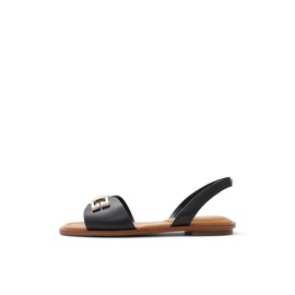 ALDO Women's Agreinwan Flat Sandal, Black, 7