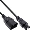 InLine Power Cable C14 Coupling to C5 Plug, Power Cable