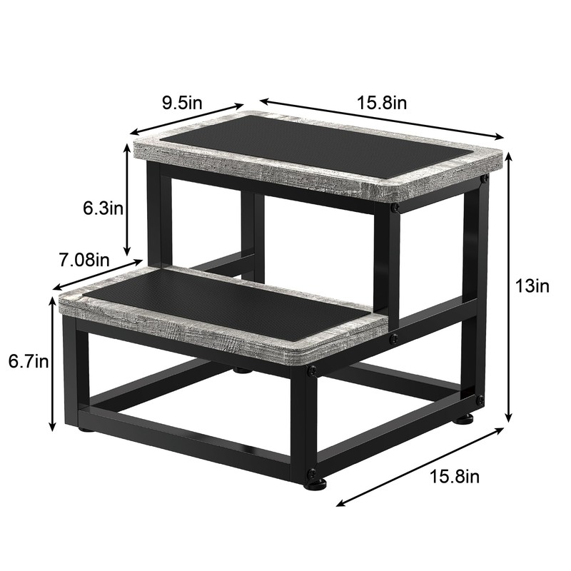 Step Stools for Adults Kids, Heavy Duty Sturdy Foot Stool