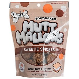 Lazy Dogs Mutt Mallows Soft Baked Dog Treats Sweetie Smores 5 oz Bag