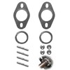 2 Piece Exhaust Gasket Set Compatible with Yamaha Aerox Peugeot