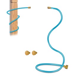 Standing Misters for Outside Patio, Outdoor Hose Misting Cooling System, Water Mister Hose Attachment for Garden, Bird Bath, Tanning, Portable Mist Sprinkler for Plants, Umbrella, Backyard, Dogs