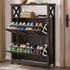 YITAHOME Shoe Cabinet with 2 Flip Drawers, Entryway Shoe Storage