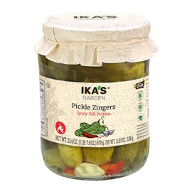 Ika's Garden Appetizer Vegetables (Pack of 1, Spicy Dill Pickles)