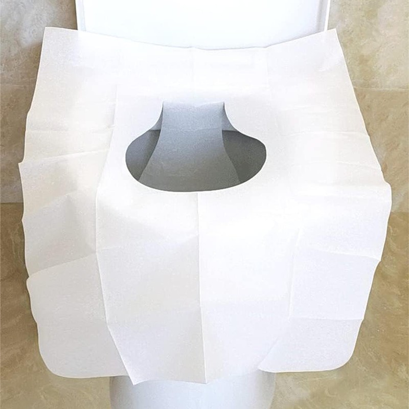 MA CHÉRIE Disposable Toilet Seat Cover 120 Pcs,Extra Large,Flushable,Travel and