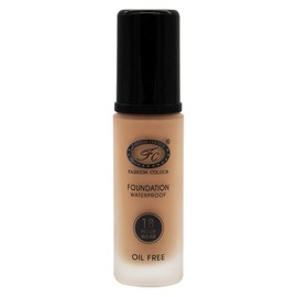 Fashion Colour Oil Free Foundation, Waterproof and 18 Hour Wear 30ml (01 Warm Amber)