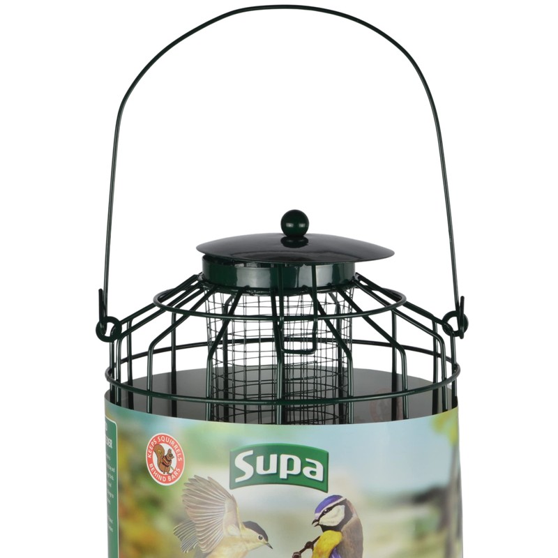 Supa Wild Bird Caged Peanut Feeder, Deters Squirrels And Larger
