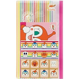 Sunstar Stationery Anpanman Smile Plus Little Envelope Dokin-chan