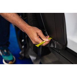 The Wrap Institute – Axe Vinyl Wrap Tool – Double Axe Red & Single Axe Green Combo (4-Pack)